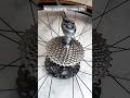 How to remove &amp; install a bike cassette 🔧🚲 #bikerepair #cassette #bikefix #cycling #mtb #shorts