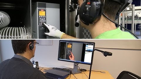 Live remote video technical support service with Augmented Reality