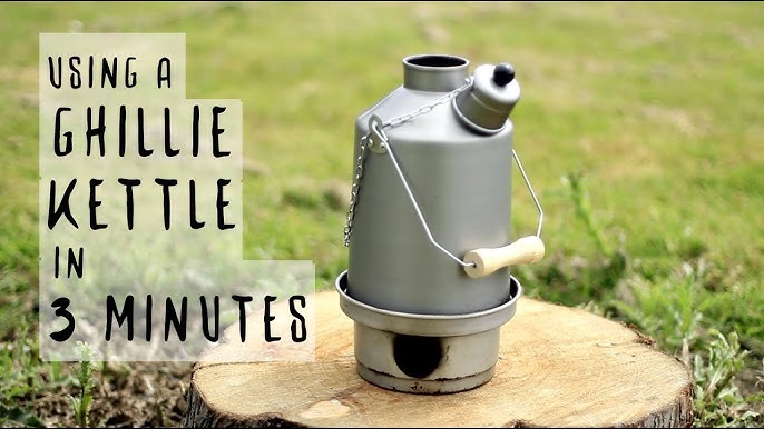 Ghillie Hard Anodised Camping Kettle