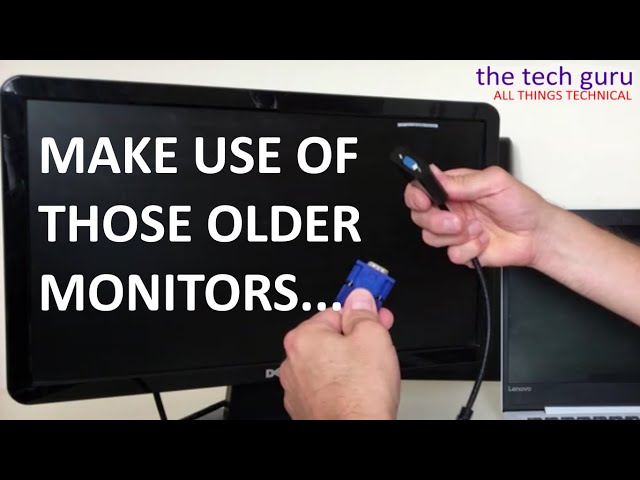 1080P HDMI to Converter Make use of those old monitors - YouTube