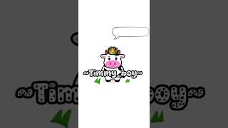 Intro is here!! Im very excited for tomorrow!! Bob hopes to see you there! #cow #intro #funny #silly
