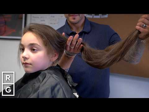 The BIGGEST Kids Hair Transformation YET?! 6-Year-Old Boy Cuts Off LONGEST Hair