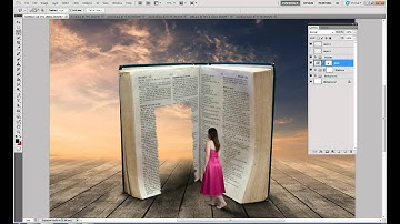 Christian Photoshop Speed Art - Walking through the Bible