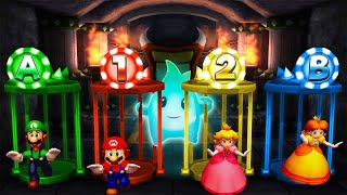 Мульт Mario Party The Top 100 Minigames Mario Vs Wario Vs Luigi Vs Waluigi Master Difficulty