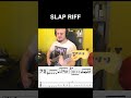 Slap riff #shorts #bass #scottdevine #slap #bajista #youtubeshort #funk #clasesdebajo #bassplayer