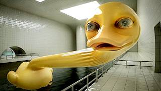 A Backrooms Parody Horror Game With A Giant Duck & Toilet Shonen Battle - Failrooms