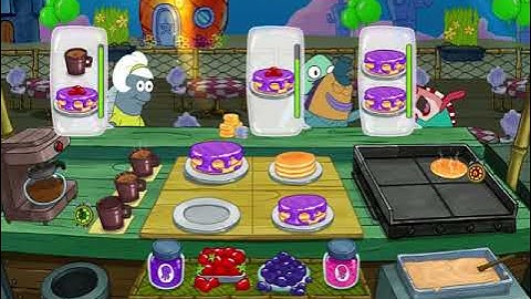 SpongeBob: Krusty Cook-Off - Pancake Stand - Level 26 - No Boosters - FULL STORY - CaroGamesNL