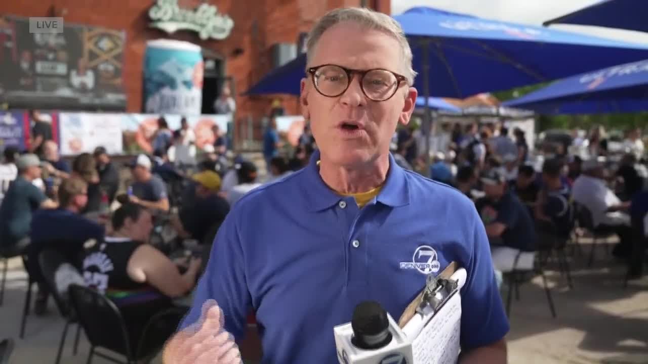 Getting amped for Game 1 on Denver7