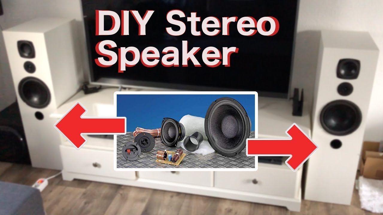 DIY Stereo Speaker | Lautsprecher bauen - YouTube
