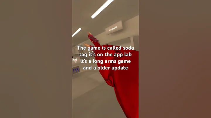 A fun copy of gorilla tag with long arms🙂👍 #shorts #vr #gtag #gorillatag