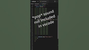 Sticky Scroll in vscode
