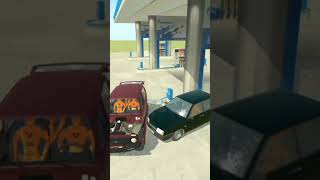 случай на заправке #shorts #рек #вазкраштестсимулятор2 #авария #дтп #игра
