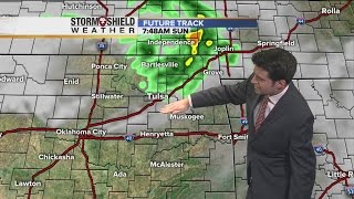 Saturday Evening Weather Forecast
