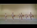 Método Vaganova 1 série: Centro Adágio  - Relevê lents, 1 Arabesque, Developpe e 2 Arabésque