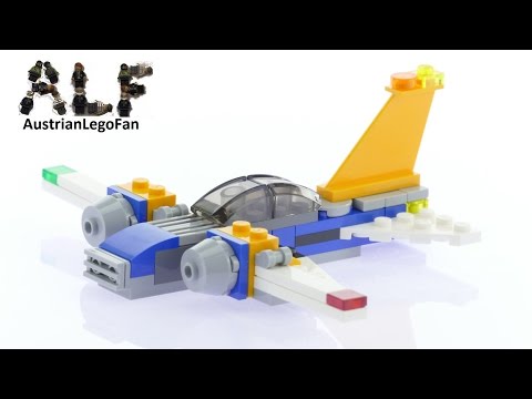 Lego Creator 31042 Airplane Model 3of3 - Lego Speed Build Review