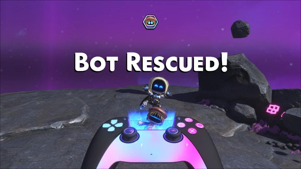 ASTRO BOT: Camo Cosmos - Lost Square Void (All Stages)