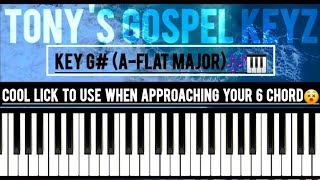 Passing Chords on Ab major( G#) || piano toturial ||