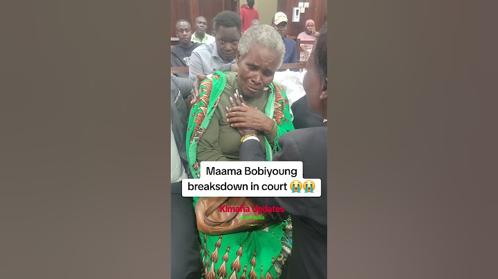 Maama Bobiyoung breaksdown in court #bobiwine #bobiwinelive
