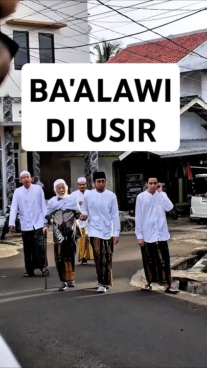 ULAMA NUSANTARA YANG DI HORMATI OLEH SANTRI PRIBUMI YAITU ABUYA DIMYATI ?? ( NASAB HABIB BA'ALAWI )