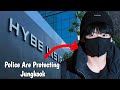 Police are protecting Jungkook 🥰 #bts #jungkook