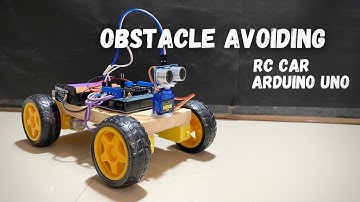 rc car with Arduino uno _ obstacle avoiding robot with arduino #robotics #arduino Project