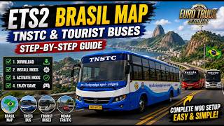 How To Install ETS2 Map &amp; Bus Mods | Easy Step-by-Step Tutorial For Beginners