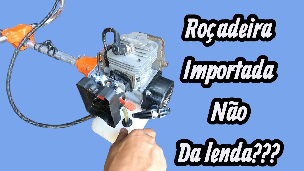 Roçadeira importada não quer ficar na lenta ???@lcservice01 