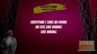 Nadia Batson - Everytime (2024 Soca Lyric Video)