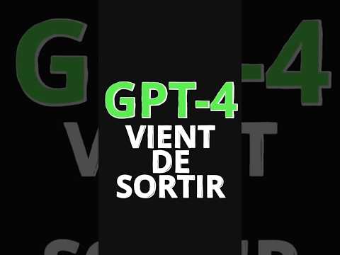 GPT4 de OpenAI vient de sortir #gpt4 #chatgpt #gpt  #openai