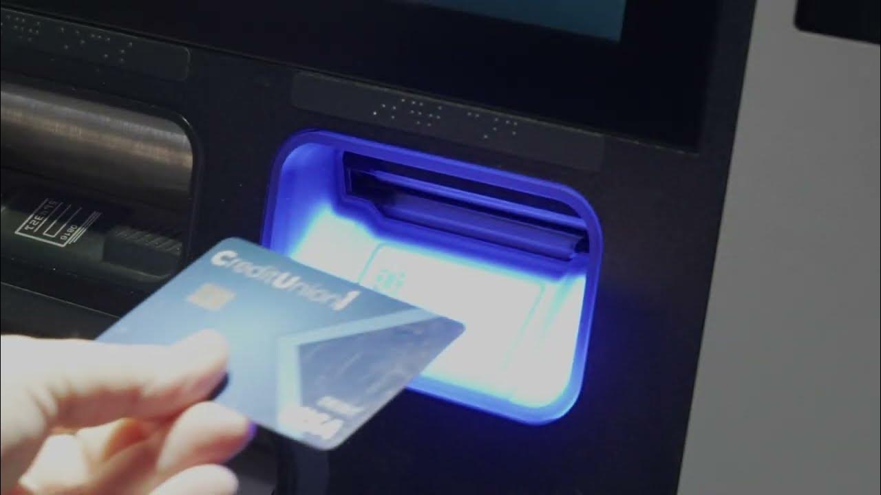 Deposit Cash & Checks at CU1 EnvelopeFree ATMs YouTube