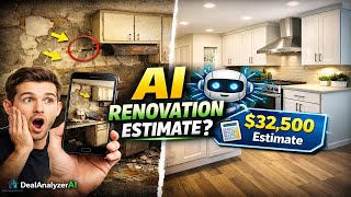 How to use DealAnalyzerAI Photo Based Renovation Estimate | dealanalyzerai