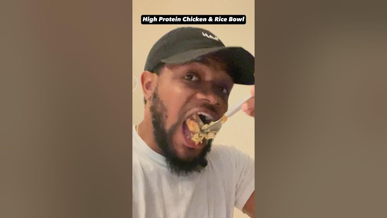 High Protein Chicken & Rice Bowl 🔥 (500 cals, 68g protein) YouTube