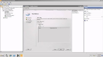 MCTS: Microsoft Exchange Server 2010 - Configuration (Creating a recipient)