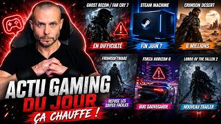 🔥ACTU GAMING DU JOUR (15 Juin): UBISOFT EN DANGER, STEAM MACHINE, OCARINA OF TIME REMAKE, etc...
