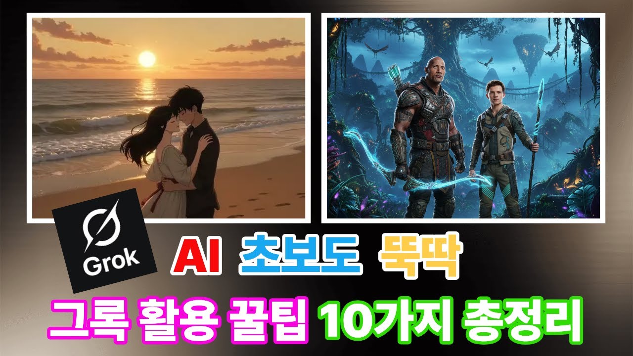 AI 초보도 뚝딱! 그록 활용 꿀팁 10가지 총정리