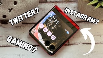 Motorola RAZR+ External Display: How Do Apps Look?