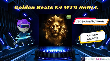 Golden Beats EA MT4 Backtest 130% Profit of week - ForexEAsMall