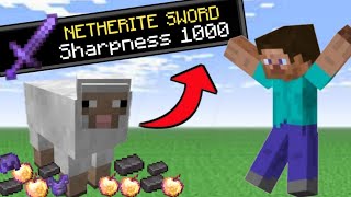 Minecraft, But Shearing Drops OP Items...