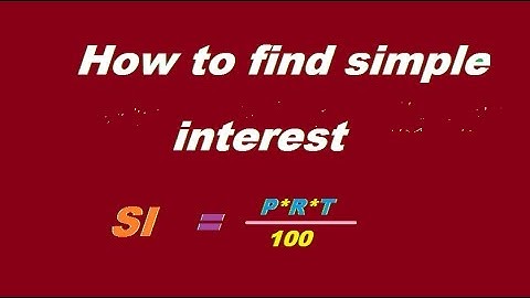 How to find simple interest in java with NetBeans