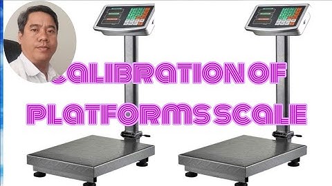 EXCELL calibration of Electronic balance, Capacity 60kg