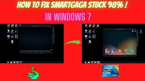 How to fix stuck Problem of SMART GAGA Emulator in Hindi SmartGaga 98% Stuck Solution