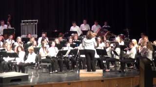 8th Grade Band Concert-South Campus 2-5-14