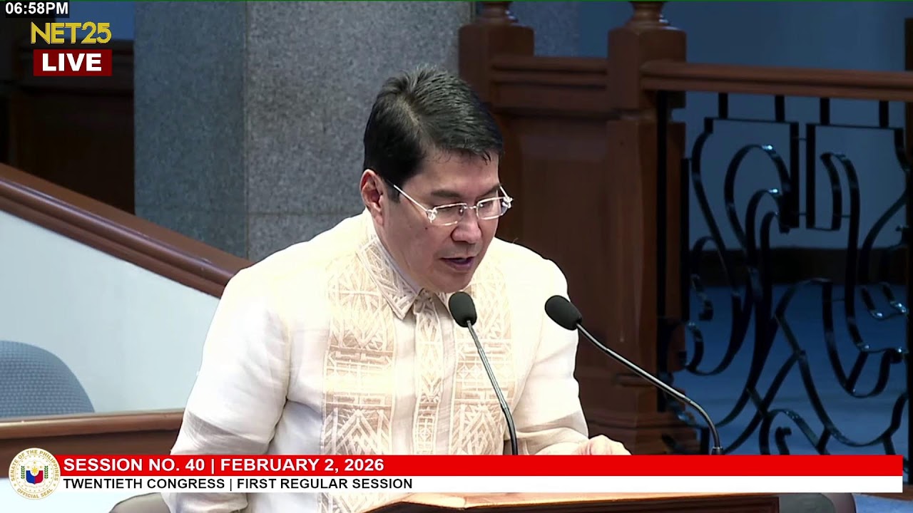 Senate Session No. 40 (February 2, 2026)
