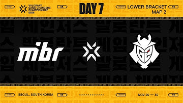 MIBR vs. G2 - VALORANT Game Changers Championship - Knockouts - Map 2