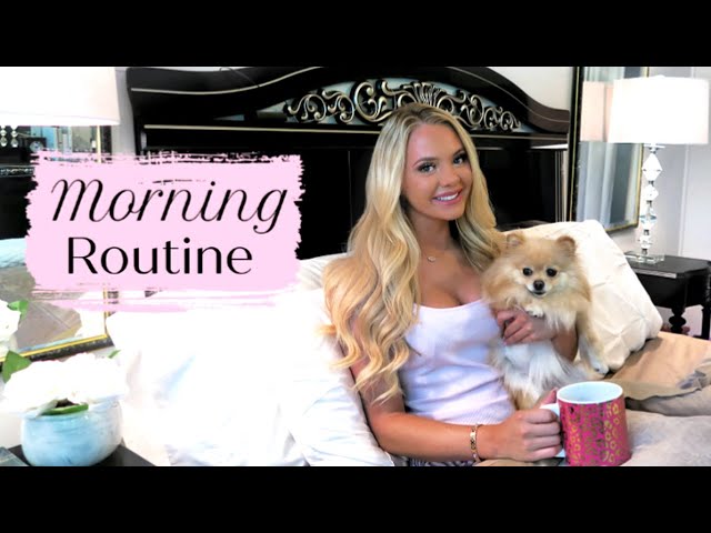 Our Morning Routine! with my Pomeranian Daisy class=