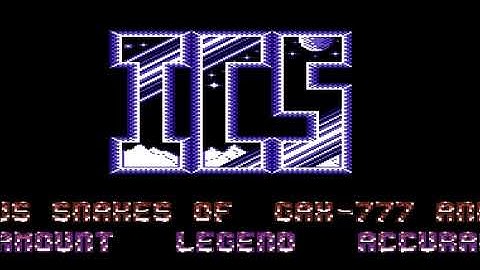 Italian Cracking Service (ICS) Intro 9 ! Commodore 64 (C64)