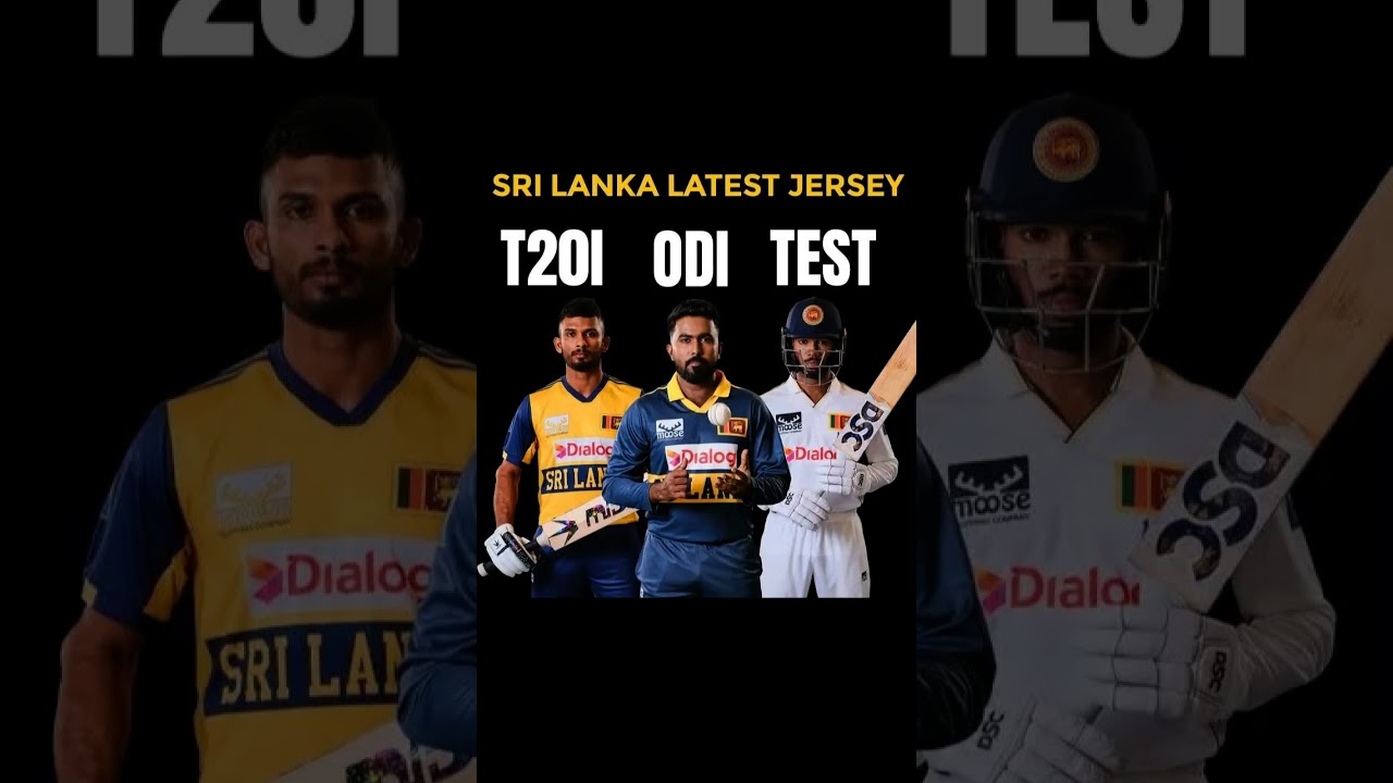 Sri Lanka Latest Cricket Jersey 