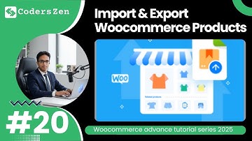 #20 How to import & export wordpress woocommerce products | Woocommerce Advance Tutorial Series 