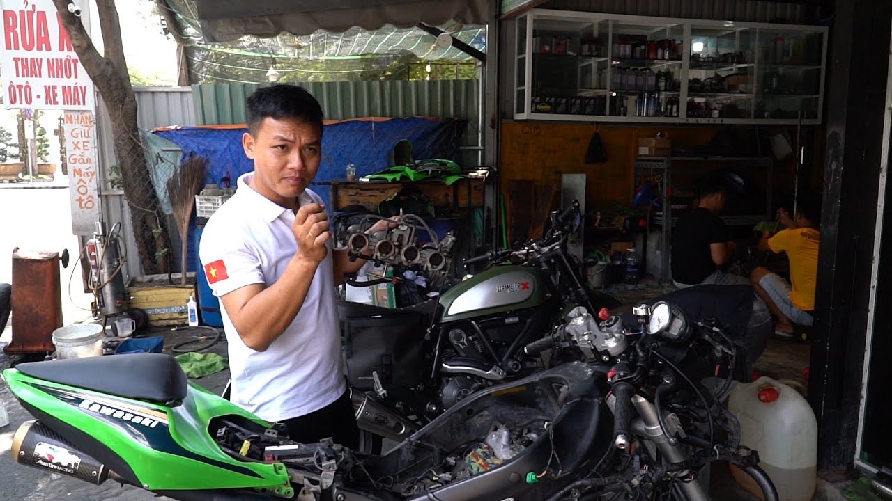 Bảo dưỡng tổng quát zx6r l mua xe cũ ae nên chú ý điều này