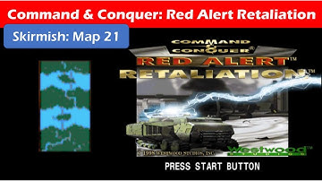 Command & Conquer - Red Alert Retaliation (MAP 21 Skirmish / Longplay PSX)